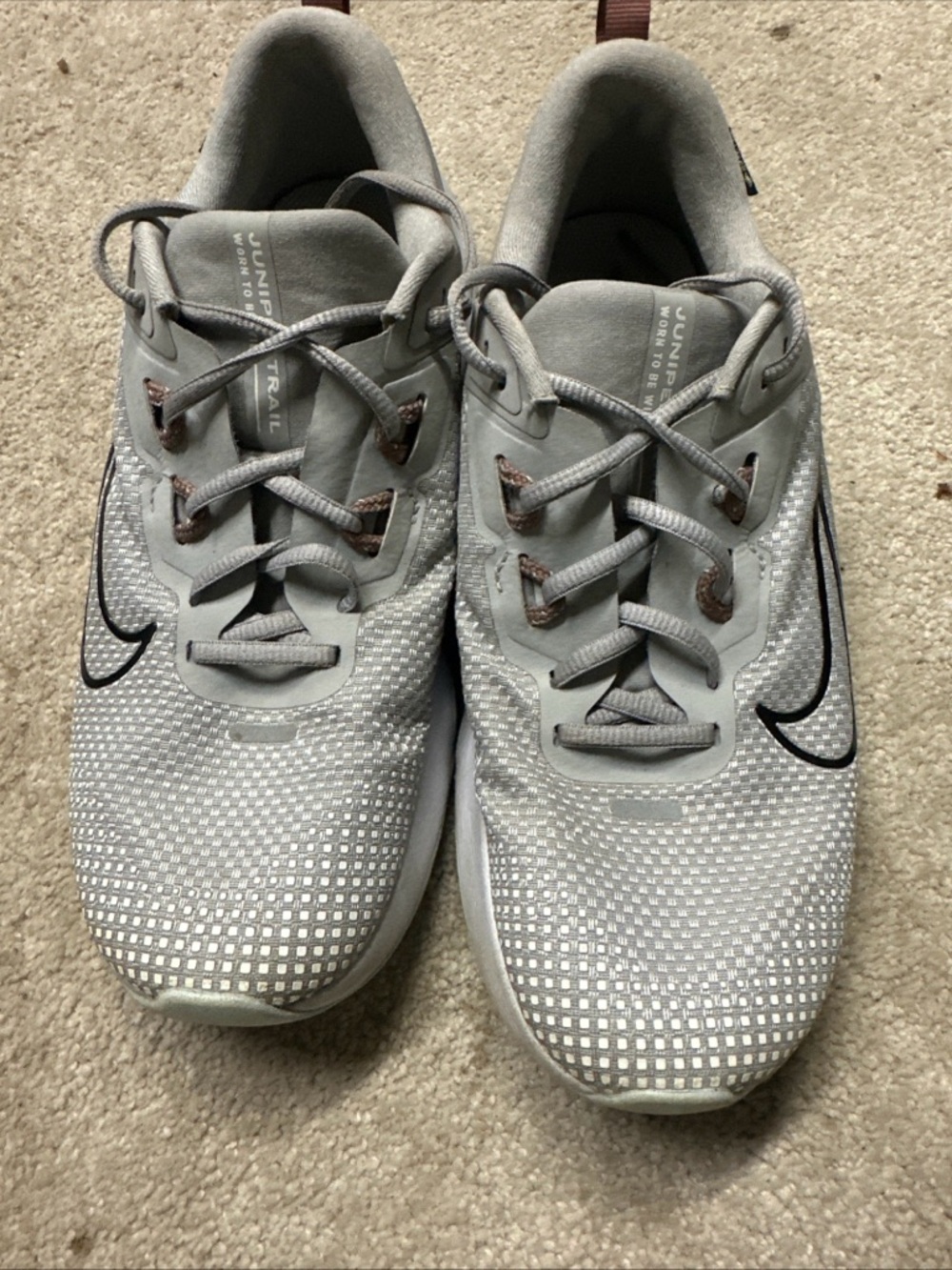 Nike Juniper Trail 2 Gore-Tex Grey Running Shoes FB2065-005 Womens 11 US